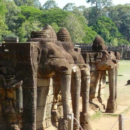 Cambodge Tearrce of the Elephants