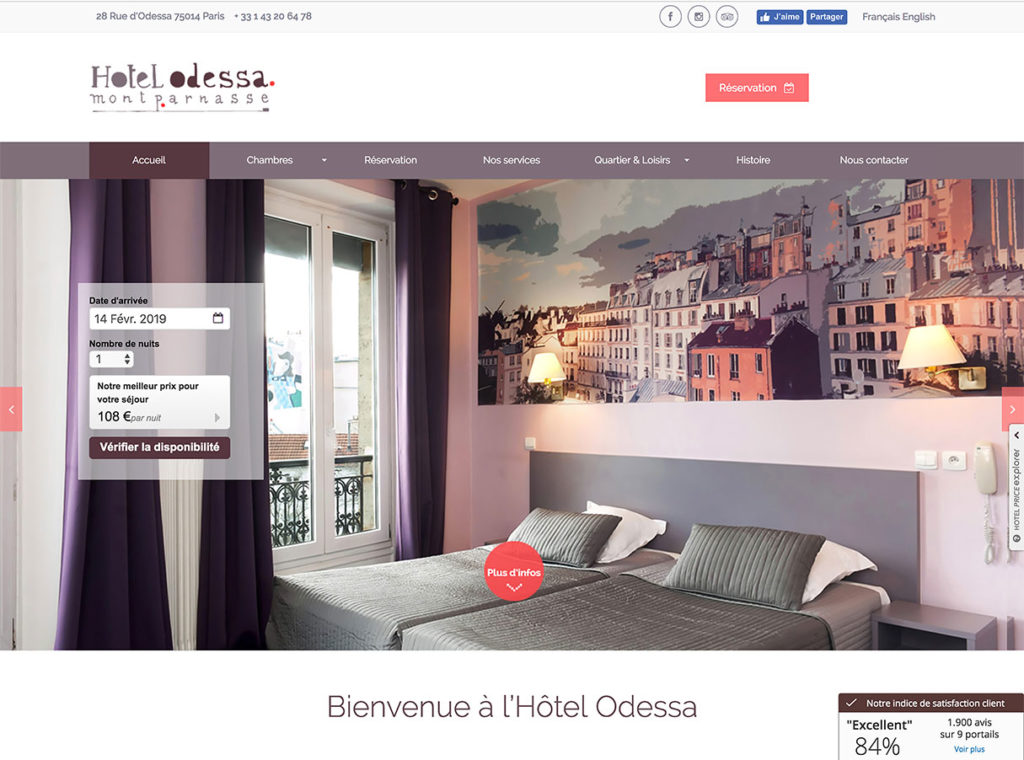 Hotel Odessa Home FR