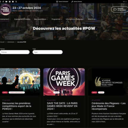 PGW desktop actu