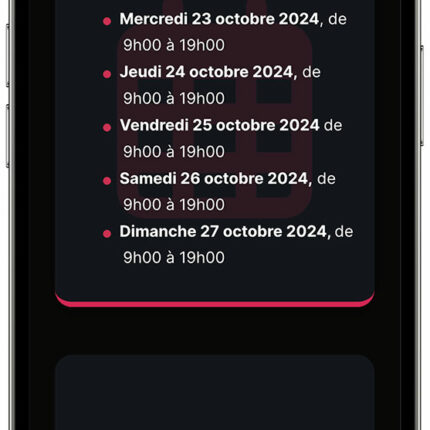 PGW mobile date horaire