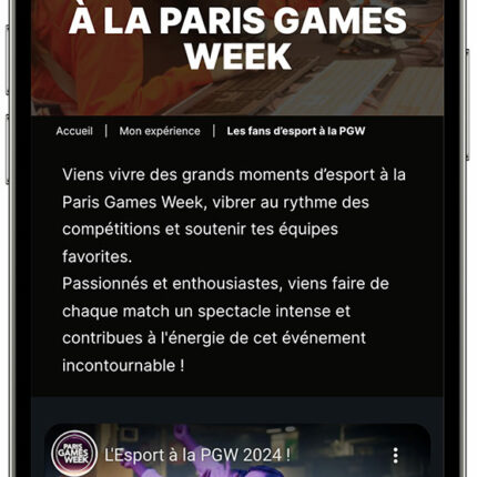 PGW mobile fan esport