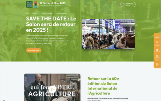 Salon de l'Agri Desktop Home