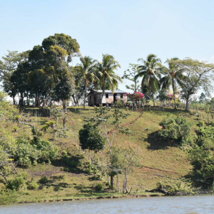 El Castillo Nicaragua, ferme au bord du Rio San Juan