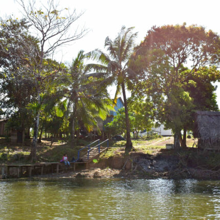 El Castillo Nicaragua, ferme au bord du Rio San Juan