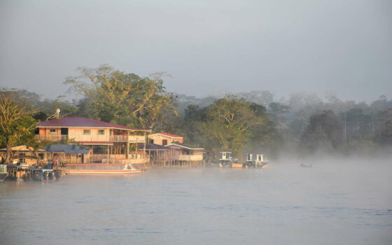 El Castillo Nicaragua, petit matin