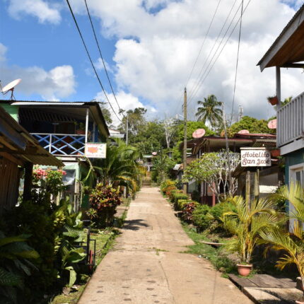 El Castillo Nicaragua, rue du village