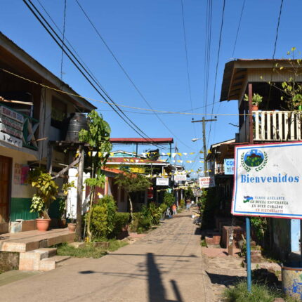 El Castillo Nicaragua, rue du village