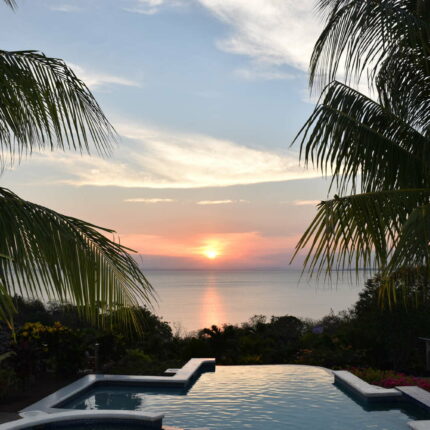 Nicaragua, Ometepe, couché de soleil