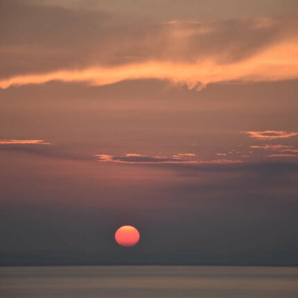 Nicaragua, Ometepe, couché de soleil