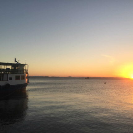 Nicaragua, Ometepe, couché de soleil