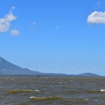 Nicragua, Ometepe, arrivée sur l'île volcan Concepción et Maderas